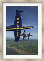 Framed 3 Aero L-39 Albatros in formation