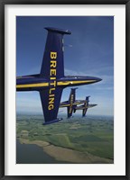 Framed 3 Aero L-39 Albatros in formation