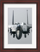 Framed Close View of F-15E Strike Eagle of the US Air Force