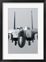 Framed Close View of F-15E Strike Eagle of the US Air Force