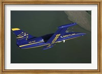 Framed Flying with the Aero L-39 Albatros in flight
