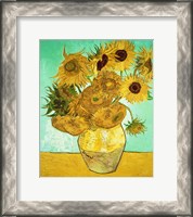 Framed Sunflowers, 1888