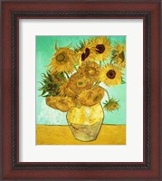 Framed Sunflowers, 1888