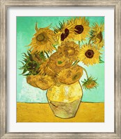 Framed Sunflowers, 1888