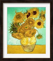 Framed Sunflowers, 1888