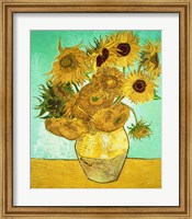 Framed Sunflowers, 1888