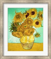 Framed Sunflowers, 1888