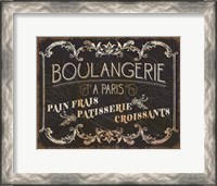 Framed Parisian Signs