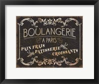 Framed Parisian Signs