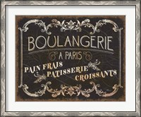 Framed Parisian Signs