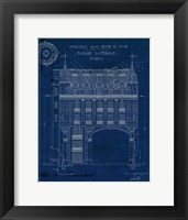 Framed Quai Henri Blueprint II