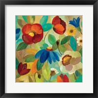 Framed Summer Floral I