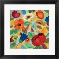 Framed 'Summer Floral IV' border=