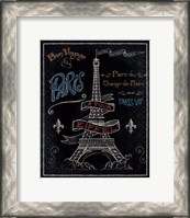 Framed Travel to Paris I