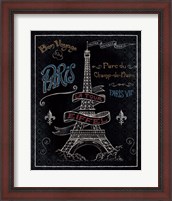 Framed Travel to Paris I