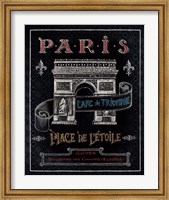 Framed Travel to Paris II