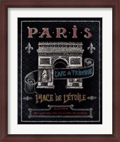 Framed Travel to Paris II