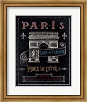 Framed Travel to Paris II