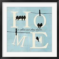 Well Said II Framed Print