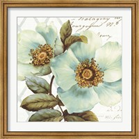 Framed White Floral Bliss I