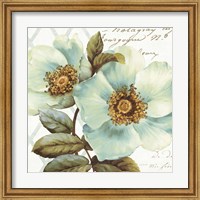 Framed White Floral Bliss I