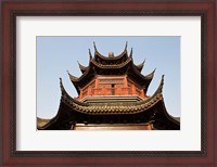 Framed China, Suzhou. Pagoda along Shan Tang Street.