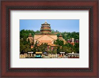 Framed Pavilion of Buddhist Fragrance, at the Summer Palace, Beijing, China