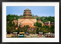 Framed Pavilion of Buddhist Fragrance, at the Summer Palace, Beijing, China