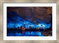 Framed China, Guilin, Reed Flute Cave natural formations