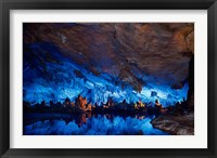 Framed China, Guilin, Reed Flute Cave natural formations
