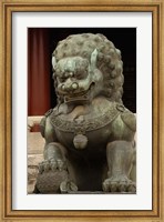 Framed Mythical Animal, Forbidden City, National Palace Museum, Beijing, China