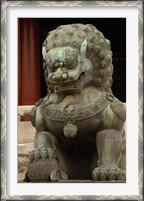 Framed Mythical Animal, Forbidden City, National Palace Museum, Beijing, China