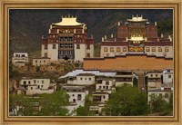 Framed Deqin Tibetan Autonomous Prefecture, Songzhanling Monastery, Zhongdian, Yunnan Province, China