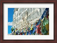 Framed Prayer Flags, Leh, Ladakh, India