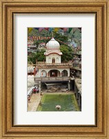 Framed Sri Guru Nanak Ji Gurdwara Shrine, Manikaran, Himachal Pradesh, India