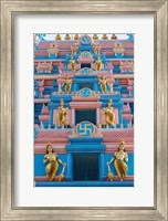 Framed Temple at Sai Baba Ashram, India