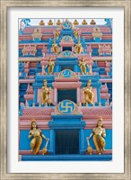 Framed Temple at Sai Baba Ashram, India