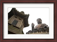 Framed Giant Seated Buddha, Hong Kong, China