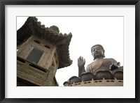 Framed Giant Seated Buddha, Hong Kong, China