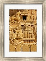 Framed Carvings on Jain Temple, Jaisalmer, India