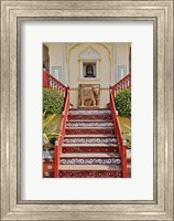 Framed Steps at Raj Palace Hotel, Jaipur, India