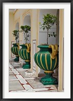 Framed Plant Pots, Raj Palace Hotel, Jaipur, India