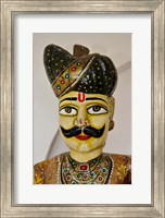 Framed Statue Head, Raj Palace Hotel, Jaipur, India