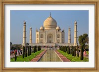 Framed Taj Mahal, Agra, India