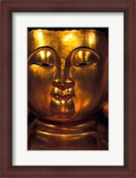 Framed Golden Temple Buddha at Cemetary, Hong Kong