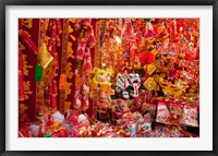 Framed Chinese Ornaments, Hong Kong, China