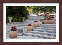 Framed Steps in Hong Kong Park, Hong Kong, China