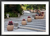 Framed Steps in Hong Kong Park, Hong Kong, China