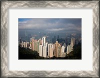 Framed View From The Peak, Hong Kong, China
