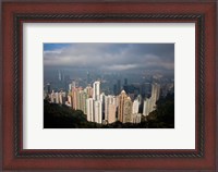 Framed View From The Peak, Hong Kong, China